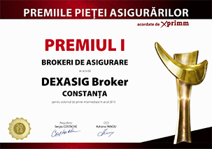 Premiul I Constanta - Dexasig Broker (2014)