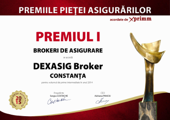 Premiul I Constanta - Dexasig Broker (2015)