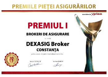 Premiul I Constanta - Dexasig Broker (2017)